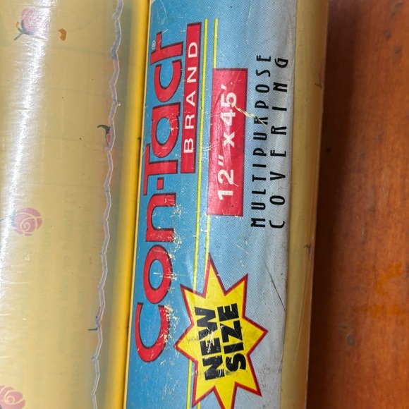 Con-Tact Blossom Yellow contact paper(2 rolls) - Picture 7 of 7